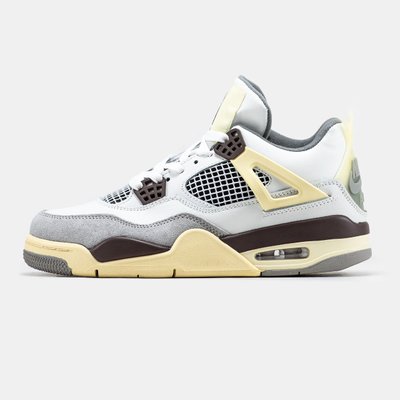 Женские баскетбольные кроссовки Air Jordan 4 Retro “Beige White” фото