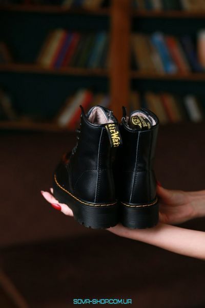 Мужские зимние ботинки Dr. Martens Jadon Black Far фото