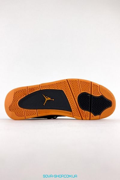 Чоловічі баскетбольні кросівки Nike Air Jordan 4 Retro Black Gum фото