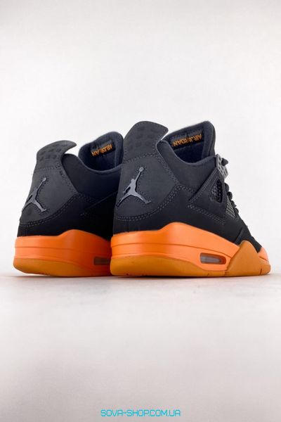 Чоловічі баскетбольні кросівки Nike Air Jordan 4 Retro Black Gum фото