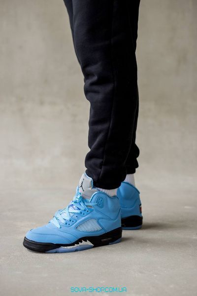 Мужские баскетбольные кроссовки Nike Air Jordan Retro 5 UNC фото