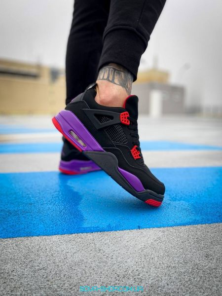 Чоловічі баскетбольні кросівки Nike Air Jordan 4 Retro Raptors/Drake Ovo фото
