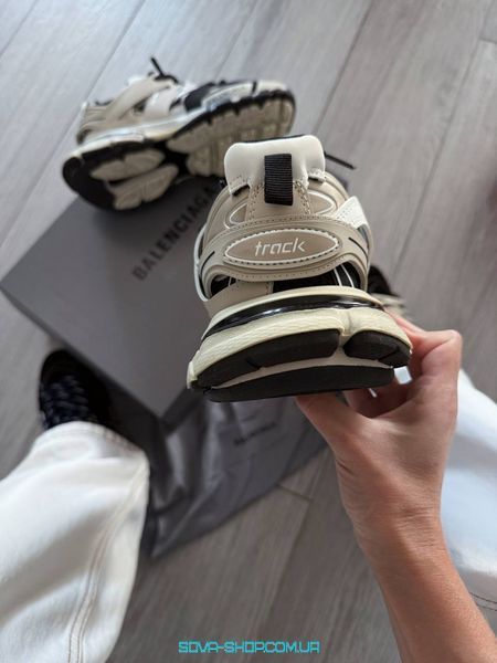 Женские кроссовки Balenciaga Track Beige Black Premium фото