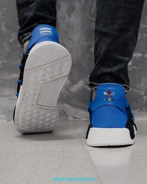 Мужские кроссовки Pharrell Williams Human Race NMD Blue Adidas фото