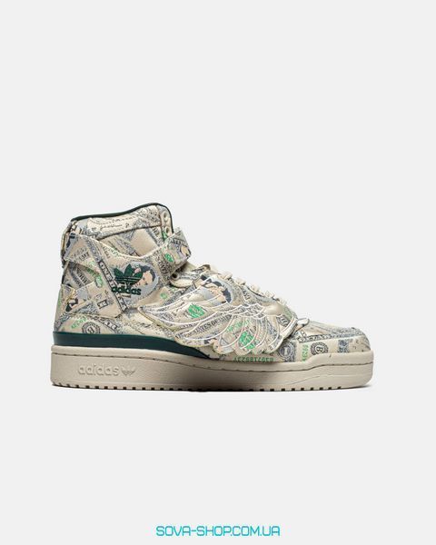 Чоловічі кросівки ADIDAS X JEREMY SCOTT FORUM WINGS 1.0 MONEY GREEN фото