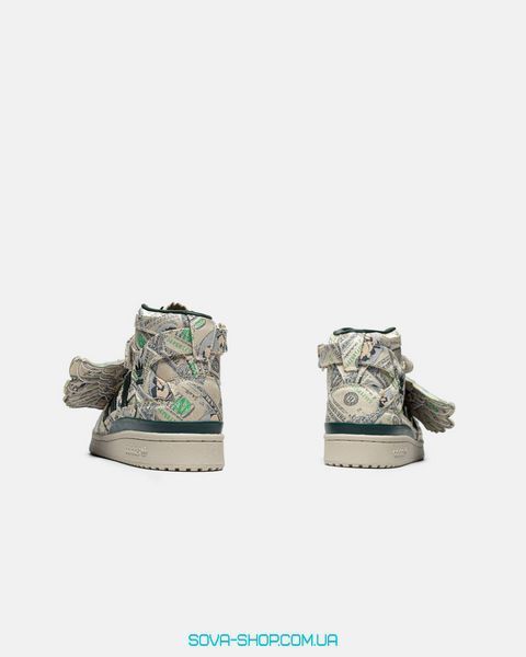 Чоловічі кросівки ADIDAS X JEREMY SCOTT FORUM WINGS 1.0 MONEY GREEN фото