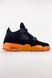 Чоловічі баскетбольні кросівки Nike Air Jordan 4 Retro Black Gum re-5606 фото 1