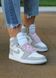 Жіночі баскетбольні кросівки Nike Air Jordan 1 High OG Seafoam re-5195 фото 3
