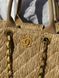 Жіноча сумка Chanel Raffia Bolsa de Playa Bolsa Tote Bolsa con Cadena Reg Premium re-129506 фото 2