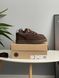 Жіночі зимові ботинки UGG Lowmel Sneaker Chocolate PREMIUM re-127841 фото 1
