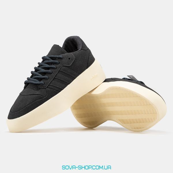 Чоловічі кросівки Adidas Forum Low 86 x Essential Fear of God Core Black фото