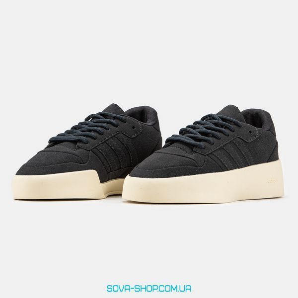 Чоловічі кросівки Adidas Forum Low 86 x Essential Fear of God Core Black фото