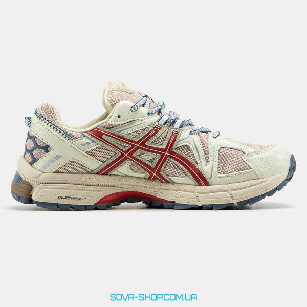 Мужские кроссовки Asics Gel-Kahana 8 Marathon Running Beige Red Blue фото