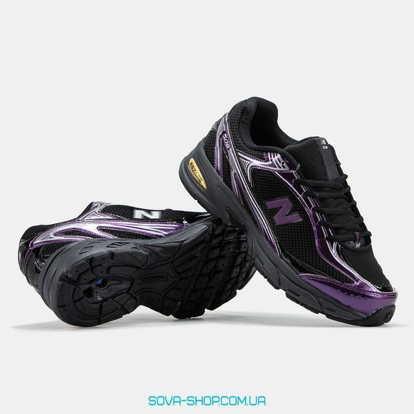 Чоловічі та жіночі кросівки New Balance 509 Black Silver Purple фото