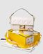 Женская сумка Fendi Baguette Cream Leather Bag Premium re-11487 фото 1