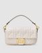 Жіноча сумка Fendi Baguette Cream Leather Bag Premium re-11487 фото 2