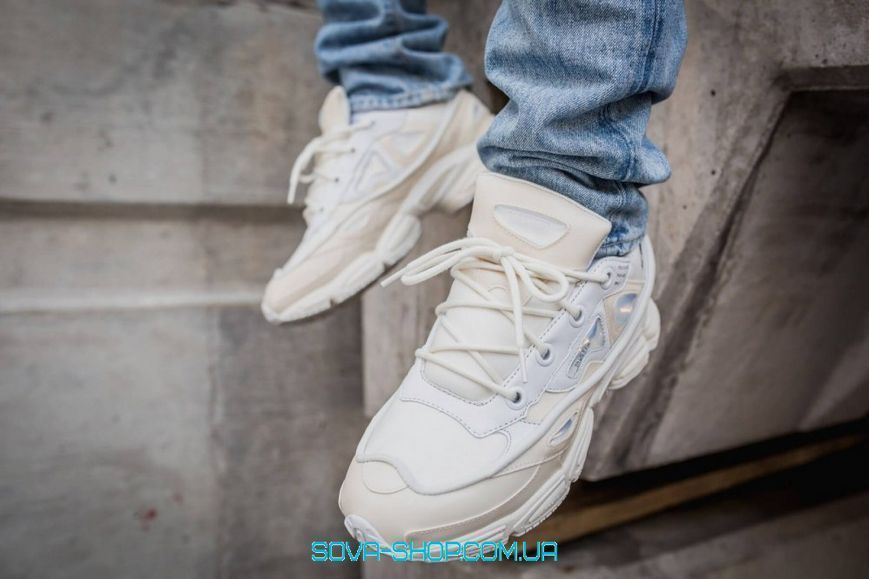 Жіночі кросівки Adidas x Raf Simons Ozweego Bunny Cream White Women Жіночі кросівки Adidas фото