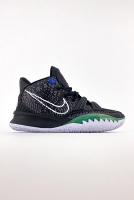Чоловічі баскетбольні кросівки Kyrie 7 GS Black/Green Nike фото