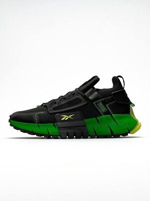 Чоловічі кросівки Reebok Zig Kinetica Fit Black Green фото