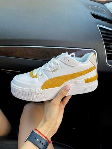 Puma cali yellow best sale