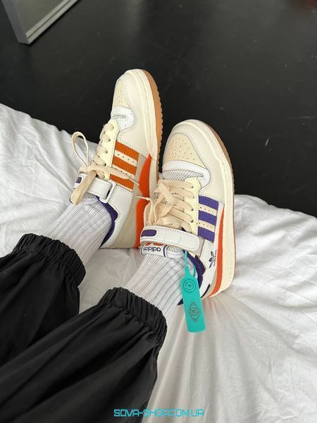 Жіночі кросівки Adidas Forum '84 PURPLE / ORANGE фото