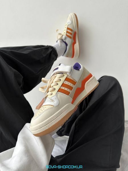 Жіночі кросівки Adidas Forum '84 PURPLE / ORANGE фото