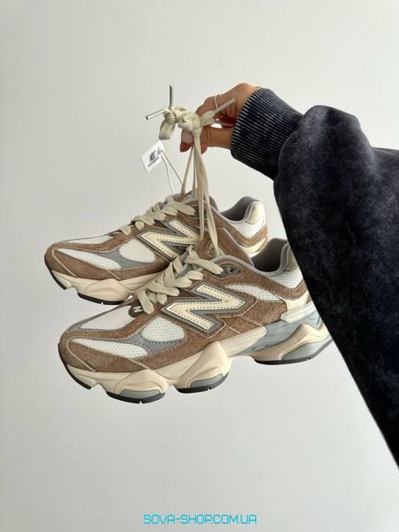 Чоловічі та жіночі кросівки New Balance 9060 DRIFTWOOD фото