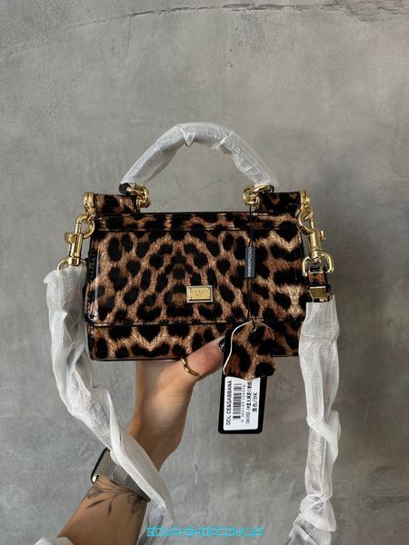 Женская сумка Dolce&Gabbana Kim Sicily Small Leo Premium фото