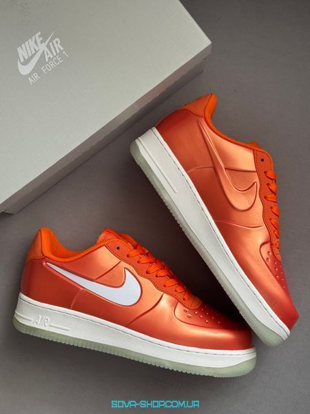 Мужские кроссовки Nike Air Force 1 &ldquo;FOAMPOSITE Orange" Premium фото