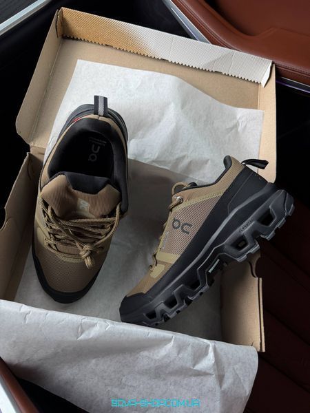 Чоловічі кросівки ON Cloudrock Low Waterproof Olive фото