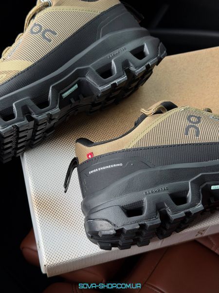 Чоловічі кросівки ON Cloudrock Low Waterproof Olive фото
