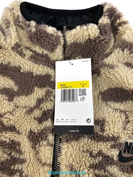 Premium зимова двостороння куртка Nike артикул DQ4885-010 фото