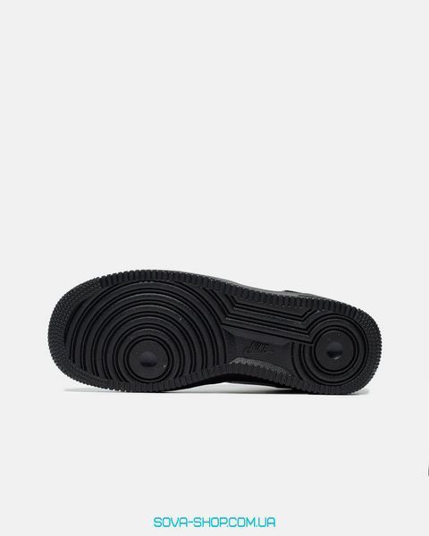 Чоловічі та жіночі кросівки Air Force 1 Low '07 Supreme "Black White" фото