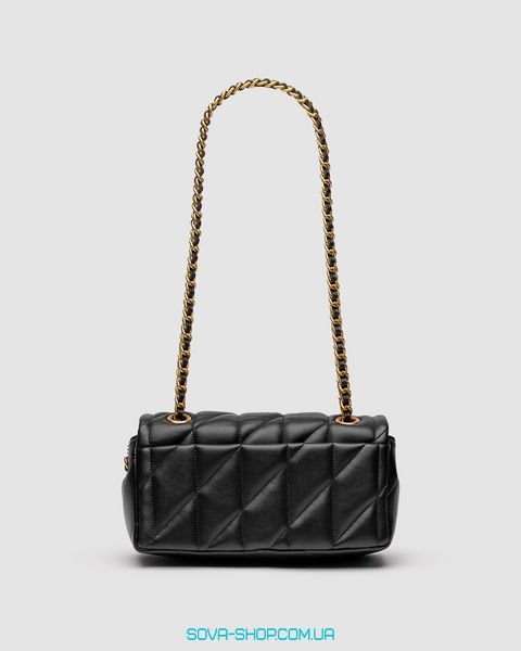 Жіноча сумка Coach Tabby Shoulder Bag 20 With Quilting Black/Gold Premium фото