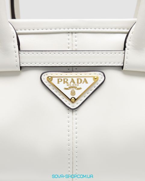 Женская сумка Prada Bonnie Mini Handbag Cream Premium фото