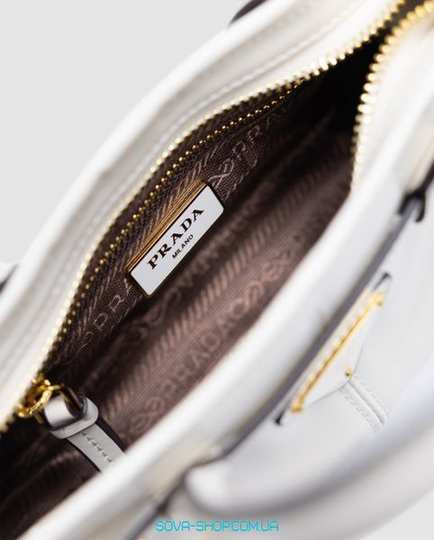 Женская сумка Prada Bonnie Mini Handbag Cream Premium фото
