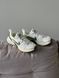 Чоловічі та жіночі кросівки Nike V2K Runtekk White Beige Green re-10436 фото 7