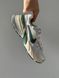 Чоловічі та жіночі кросівки Nike V2K Runtekk White Beige Green re-10436 фото 10