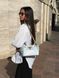 Жіноча сумка Chanel 25 Micro Handbag in Grained Calfskin in Mother of Pearl Premium re-129515 фото 5