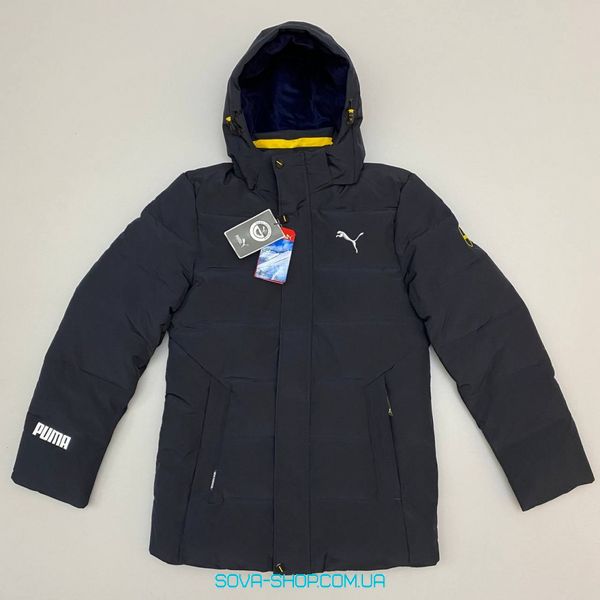 Чоловіча зимова куртка Puma Колір: темно-синій фото