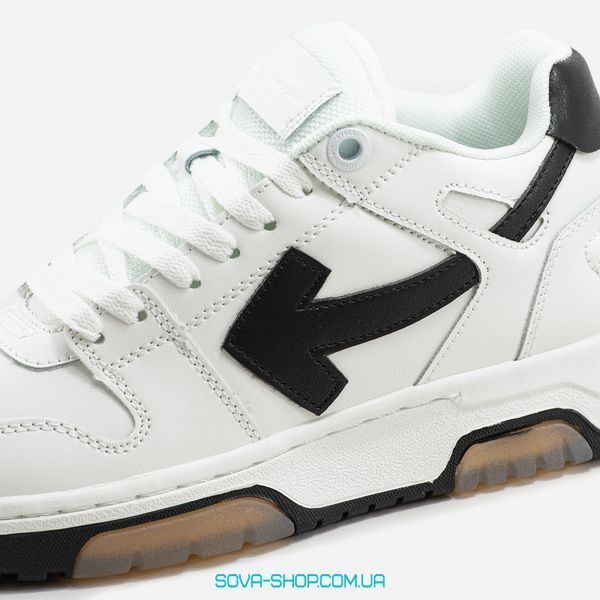Чоловічі та жіночі кросівки Off-White Out of Office White Black фото