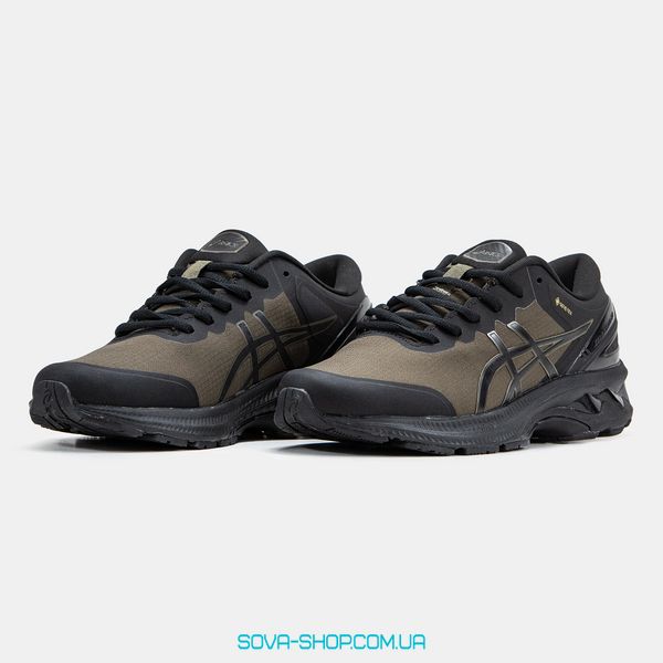 Чоловічі кросівки Asics Gel-Kayano 27 Gore-Tex Brown Black фото