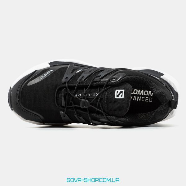 Чоловічі кросівки Salomon XT Pu.Re Gore-Tex Termo Black White фото