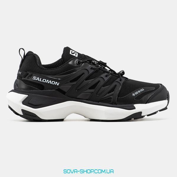 Чоловічі кросівки Salomon XT Pu.Re Gore-Tex Termo Black White фото