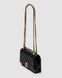 Жіноча сумка Chanel Calfskin Quilted Perfect Fit Wallet On Chain Black/Gold Premium re-127133 фото 6