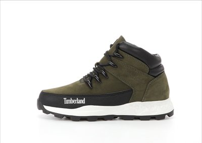Мужские зимние ботинки Timberland Boots Winter PREMIUM NUBUCK WATERPROOF Haki Green фото