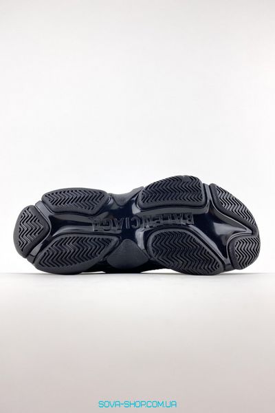 Жіночі кросівки Balenciaga Triple S Clear Sole Total Black фото
