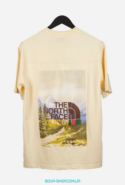 Унисекс Premium Футболка The North Face x Gucci артикул F0011 фото