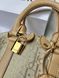 Жіноча сумка Christian Dior Groove Small Bag in Beige/White Jacquard with Gold Premium re-127914 фото 4