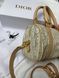Жіноча сумка Christian Dior Groove Small Bag in Beige/White Jacquard with Gold Premium re-127914 фото 6